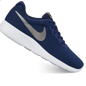 Navy Blue Nike Tennis Shoes